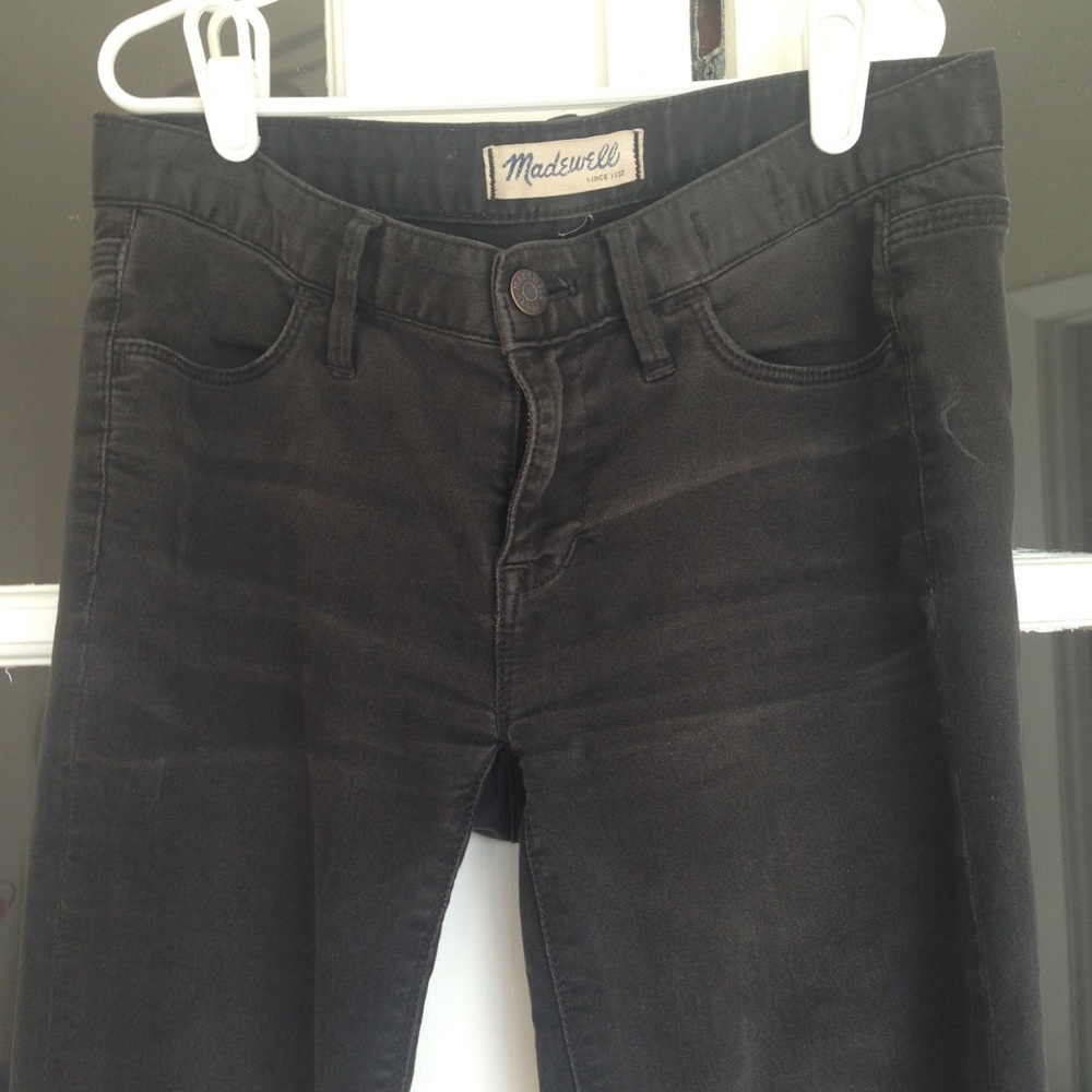 Madewell Denim Legging Jegging Black